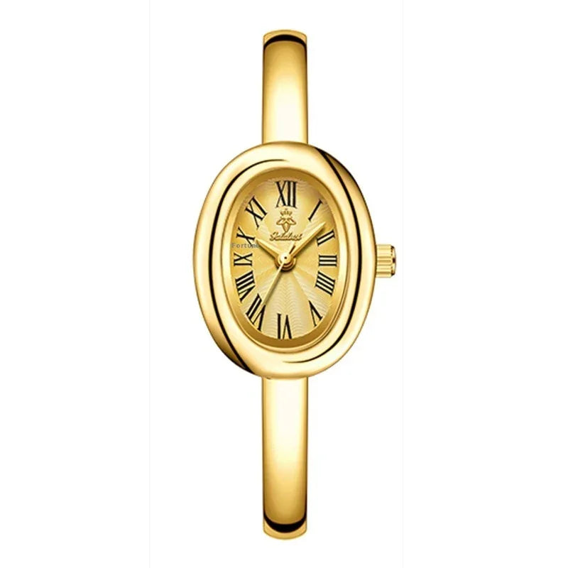 Women's Multifunctional Oval Retro Quartz Watch
