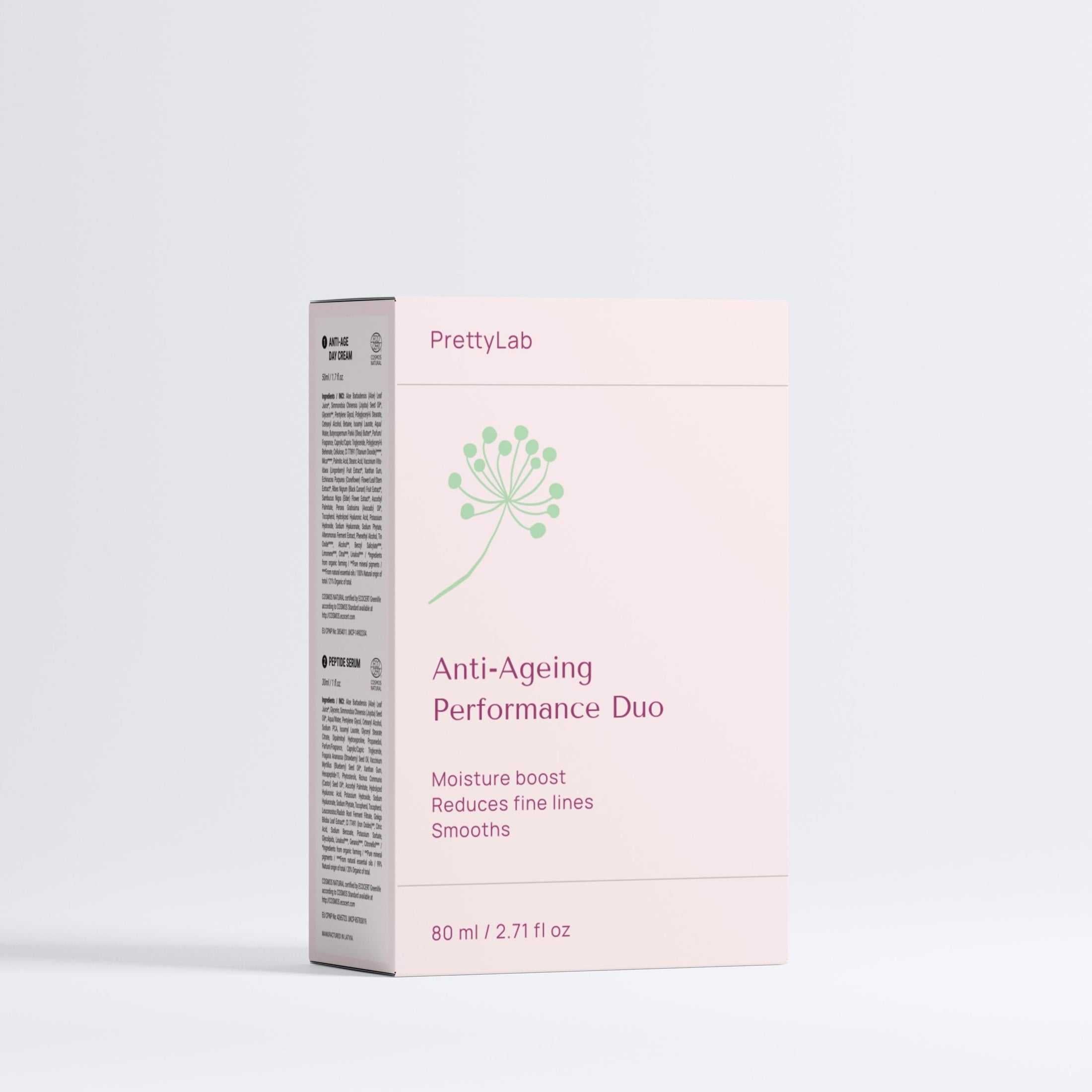 Anti-Ageing Performance Duo SET med Peptide Serum och Anti-Age Dagkräm